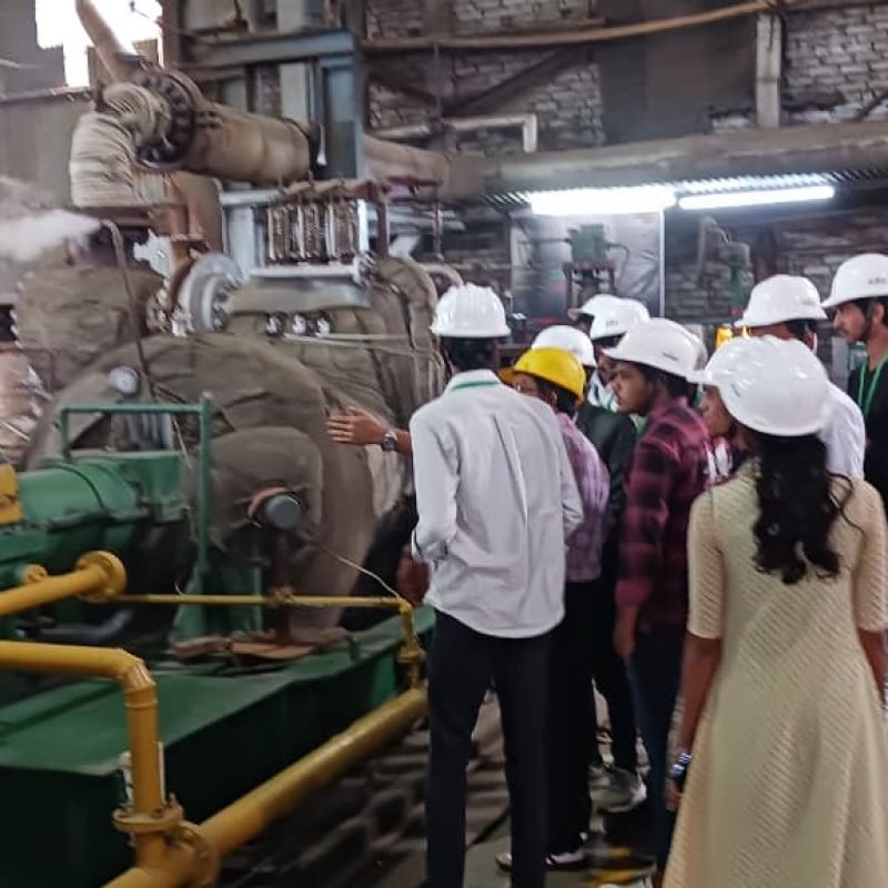 Industrial Visit in Sugar Mill
