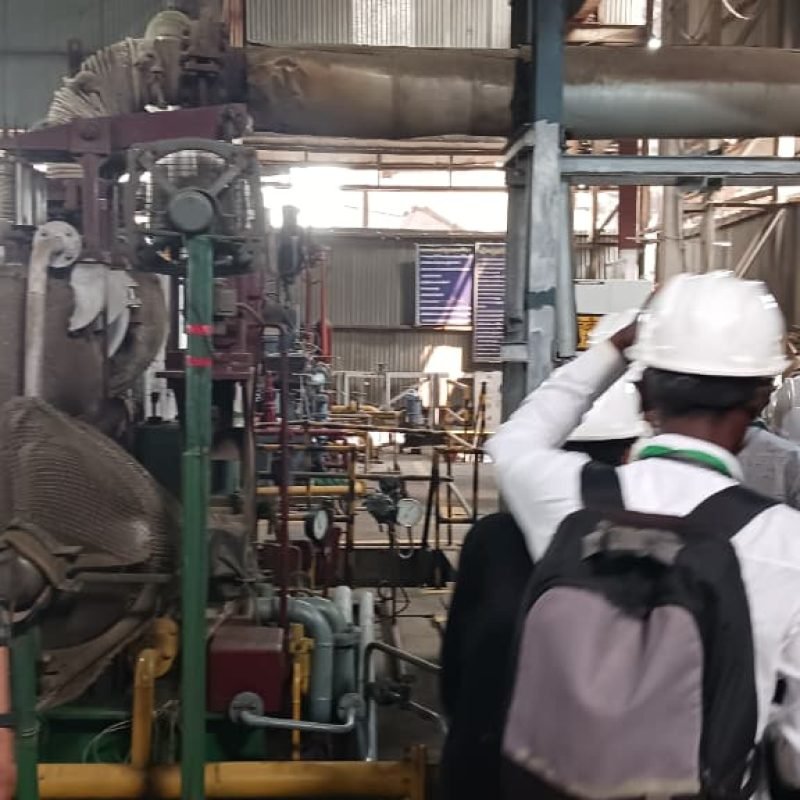 Industrial Visit in Sugar Mill